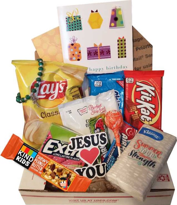 College Care Package for Birthday, Finals, Easter, Christmas