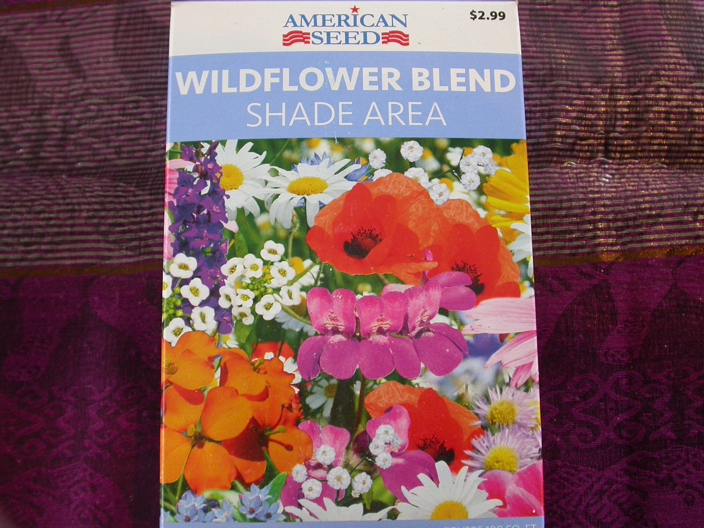 Wild Flower shaded Area Blend 5000 Wildflower seeds Covers Etsy