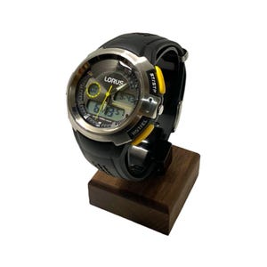 Lorus Z012-X001 Dual Display Sports Diver Watch | 100m Quartz Analogue + Digital | 1990s-2000s Seiko Collectible