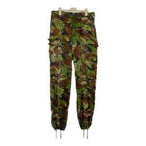 Britische Armee Woodland DPM Kampfhose W32 L32 | 80/80/96 Leichter Überschuss - PolyCotton, Camo