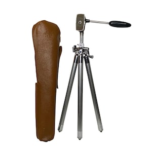 Vintage YASHICA MY-15 Rare Model | Japan Adjustable Travel Tripod & Leather Case