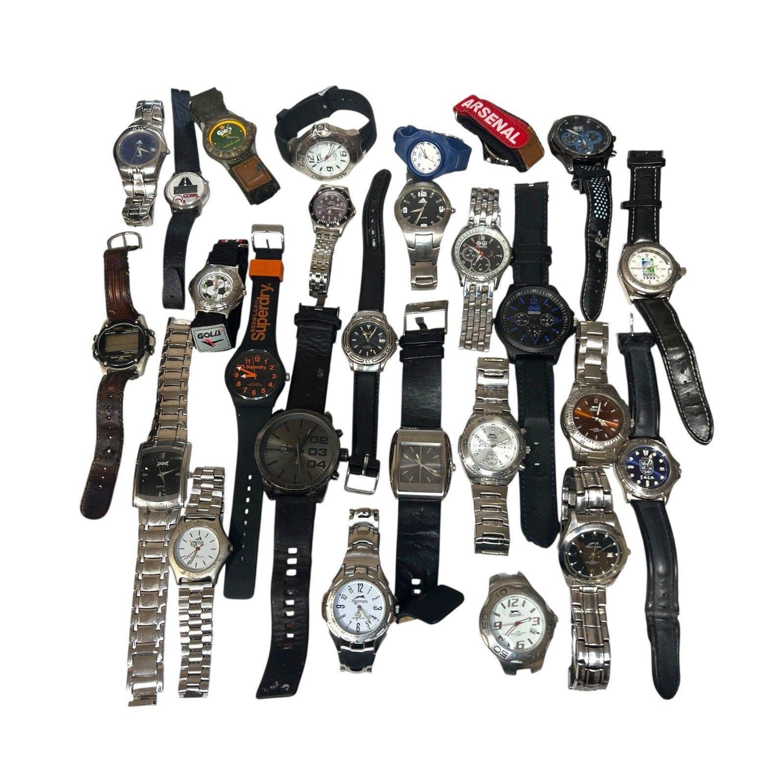 Vintage Watch Lot for Parts or Repair Vintage Watch Parts an Accessories Job Lot Vintage Watch Joblot - Etsy main image 2
