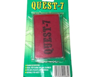 Vintage Quest-7 Game - Form 7 Pieces into 100 Shapes - Boxed - 1987 Marlin Hill