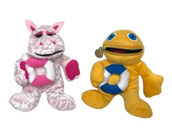 Regenbogen Zippy & George TV Show Vintage Kuscheltier Plüsch Bundle mit Schwimmring