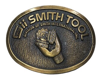 Smith Tool Smith International Hebilla de cinturón en tono latón Century Canada 3"