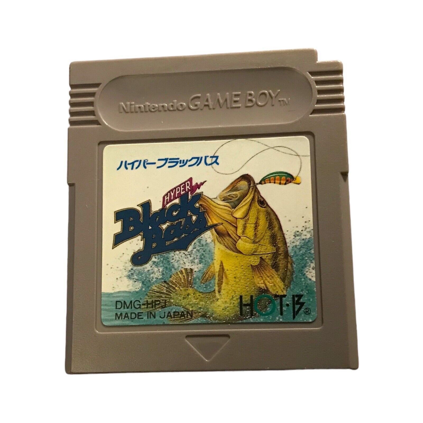 black bass lure fishing gameboy color Manual Only
