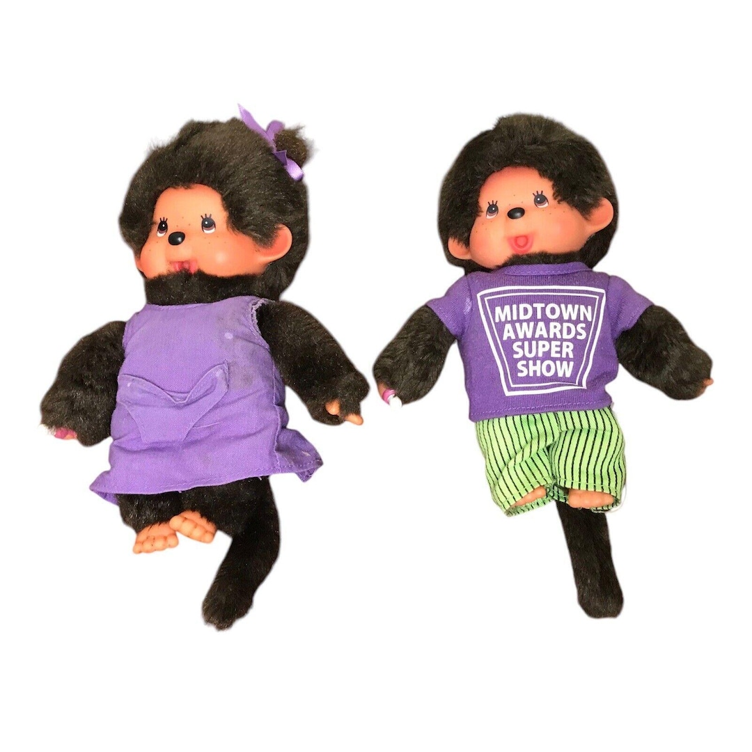 Sekiguchi Monchhichi Love Happy Angel Boy Soft Plush L Size main image 1