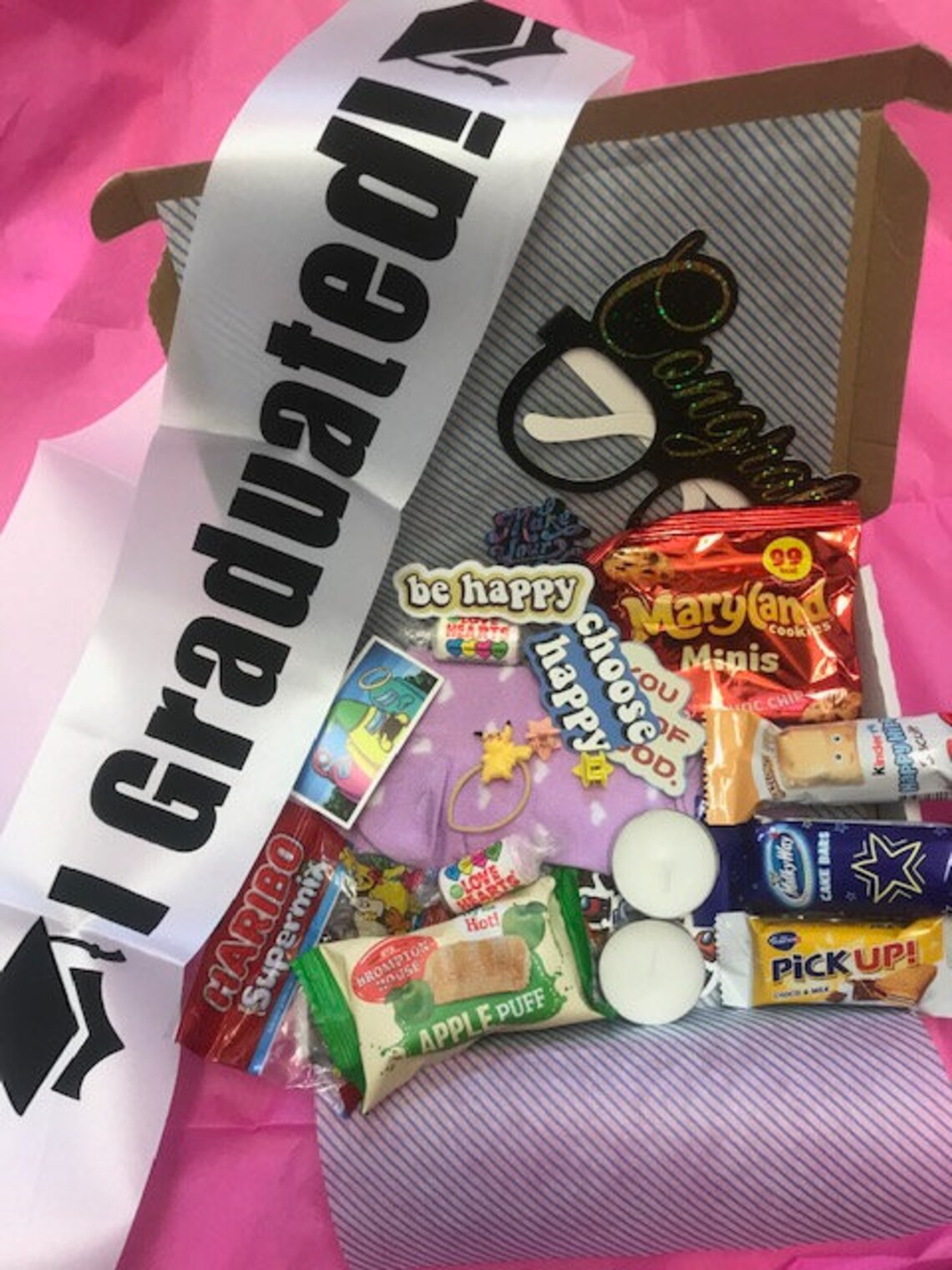 Graduation Gift Box Surprise Large Letterbox Personalized Etsy