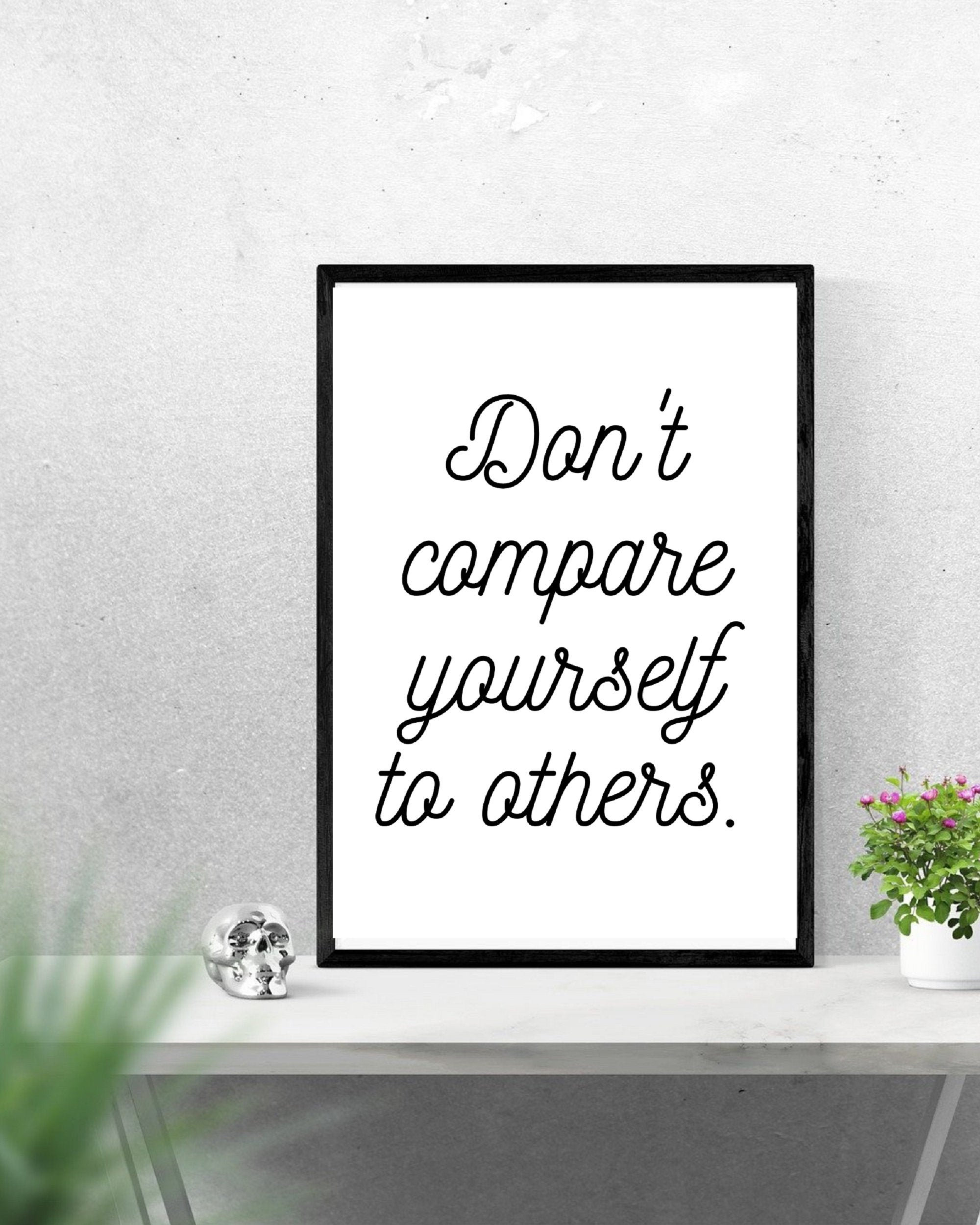 Motivierende Zitate Wandkunst 8 10 inspirierende Zitate | Etsy