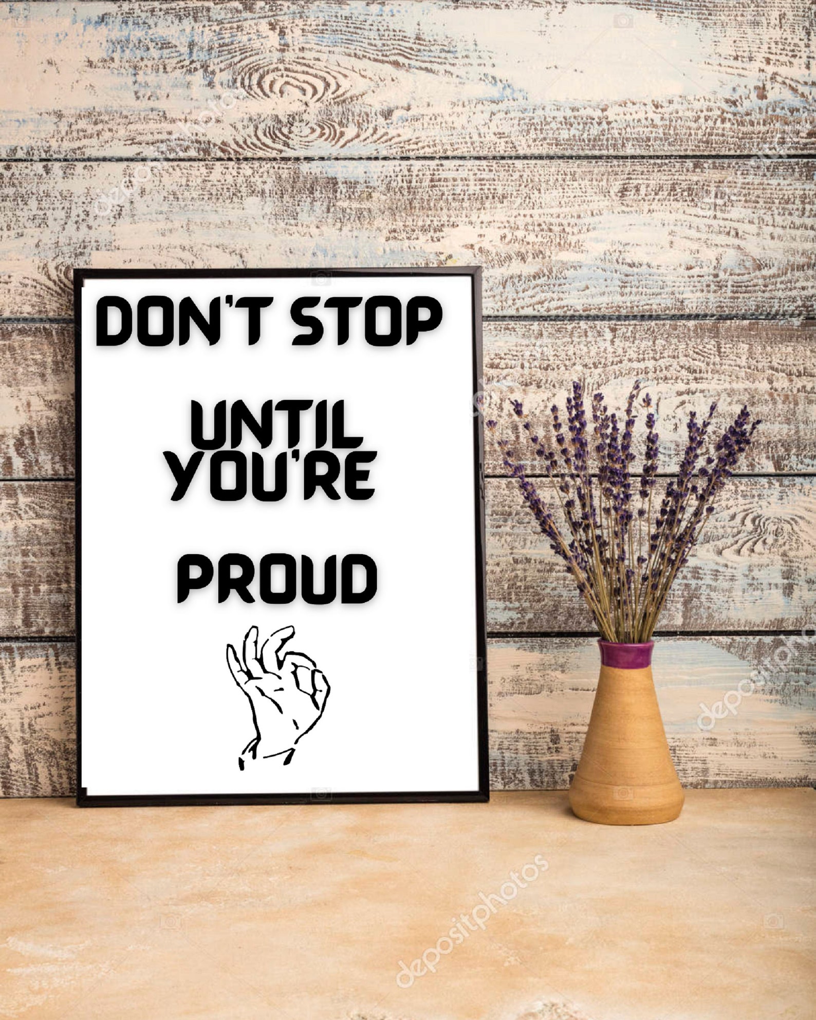 Motivational quotes wall art 810 Inspirational quotes wall | Etsy