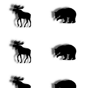 Autocollants animaux sauvages