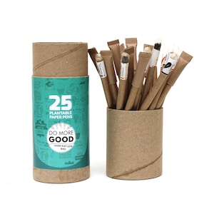 Penna di carta piantabile, penna con corpo e cappuccio in carta riciclata, penna ecologica, regalo di Natale, regalo Diwali, New Eva, regalo di Capodanno, ecologica
