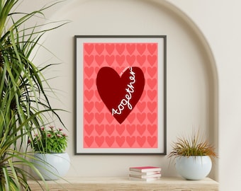 Wij horen bij elkaar | Poster | Muurkunst (digitale download)