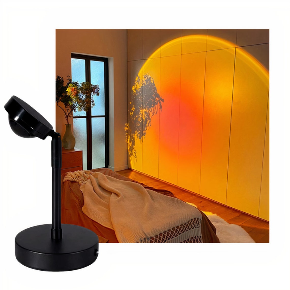 Sunset Lamp Rainbow Projection Lamp Night Light projector Led | Etsy