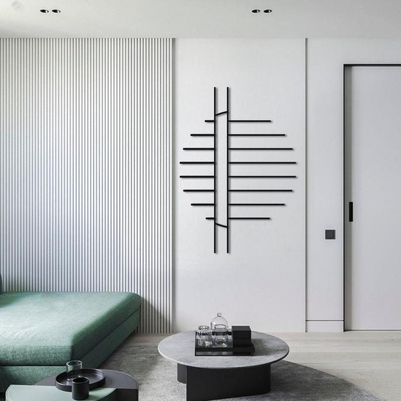 Black Metal Wall Decor Exterior Wall Decor Home Decor Wall Etsy