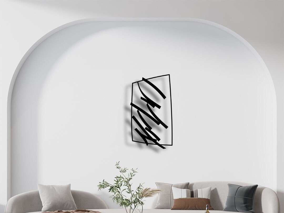 Staircase Wall Decor Ideas Modern,life1 Black Metal Circular Wall Sign