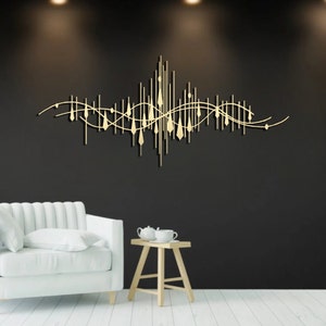 metal art work,contemporary metal wall art,contemporary wall decoration for office,gold metal stylish wall decoration,artistic work for wall