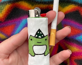 Froggy lighter sleeve