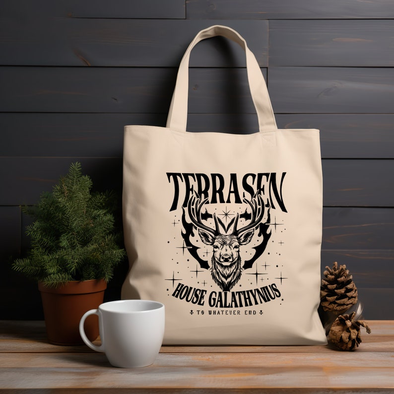 Cotton bag ToG inspired, cotton bag, tote bag, fantasy, ToG Terrasen