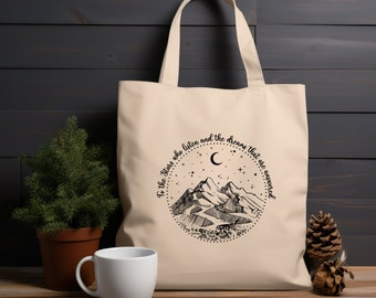 ACOTAR inspired cotton bags