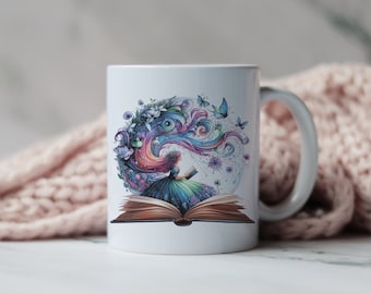 Tasse Fantasy, Fantasyreader, Fantasylove, Fantasytasse, Drachen, Märchen, Fee