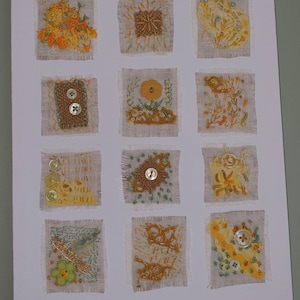 Spring Mixed Media Art Canvas