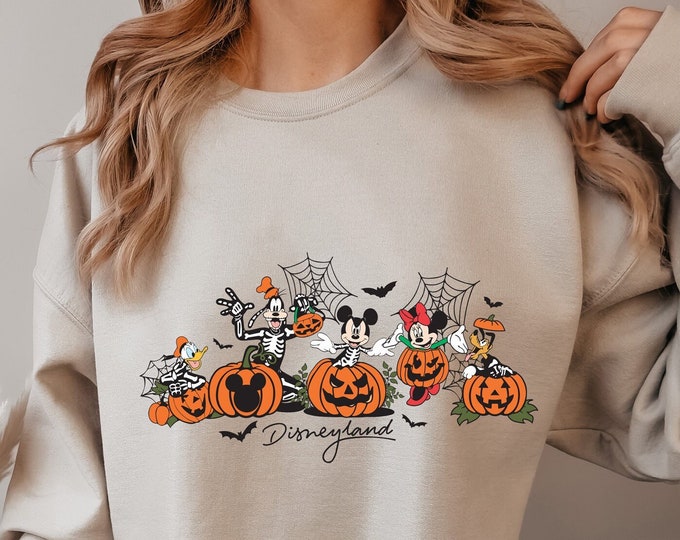 Disneyland Halloween Sweatshirt, Magical Land Halloween Sweatshirt, Trendy Sweatshirt, Disneyland Sweatshirt, Halloween Sweatshirt