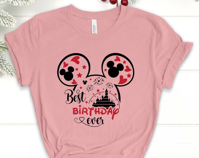 Best Birthday Ever Disney Shirt, Birthday Shirt, Kids Disney Birthday Shirt, Disney Best Birthday, Birthday Girl Shirt, Birthday Boy Shirt