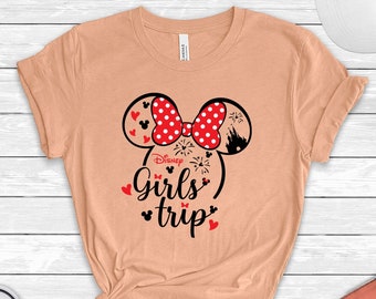 Disney Girls Trip Shirts, Disney Shirts For Women, Disney World Shirts, Disney Shirts For Girl, Disney Family Shirt, Disney Shirt for Women