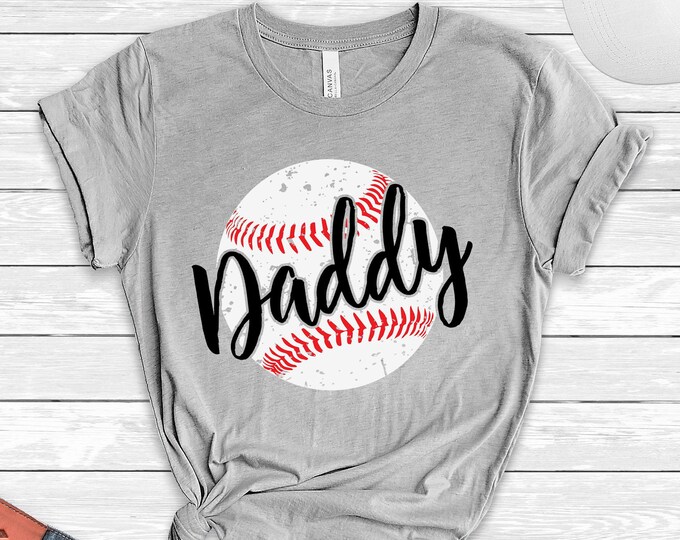 Baseball Daddy Shirt, Baseball Dad T-Shirt, Baseball Dad Shirt Ideas, Dad Baseball Shirts, Fathers Day Gift, Fun Baseball Gift, Gift For Dad