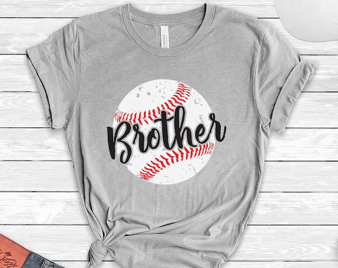 Baseball Brother Shirt, Family Baseball Shirt, Sibling Baseball Shirt, Baseball Lover, Baseball Brother, Baseball Game Day, Gift For Son