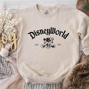 Disneyworld Est 1971 Sweatshirt, Walt Disney World Magic Kingdom 1971 Sweater, Disneyworld  Vacation Hoodie