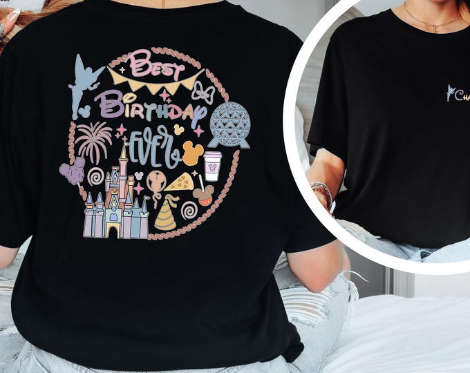 Custom Birthday Shirt, Best Birthday Ever Shirt, Happy Birthday Shirt, Disney Birthday Shirt, Princess Birthday Tee, Magical Kingdom Shirt
