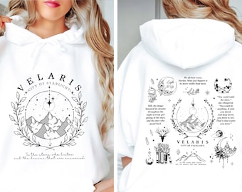 Velaris sweatshirt, The Night Court, A court of Thorns and Roses, City of Starlight,Iprintasty Hoodie,SJM Merch,ACOTAR Hoodie,Fantasy Reader