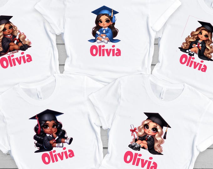 Custom Graduation 2025 Shirt, Matching Senior Shirts, Graduation Shirt, 2025 Graduate Shirt, Custom Graduation Shirts, Class of 2025 Shirt
