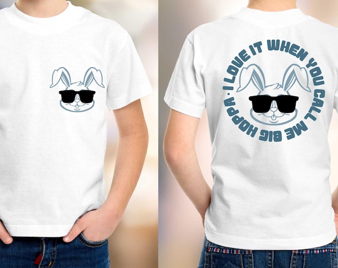 I Love When You Call Me Big Hoppa Shirt, Trendy Boys Easter Tee, Trendy Boys Easter Tee, Big Hoppa Shirt, Happy Easter Shirt,Funny Bunny Tee