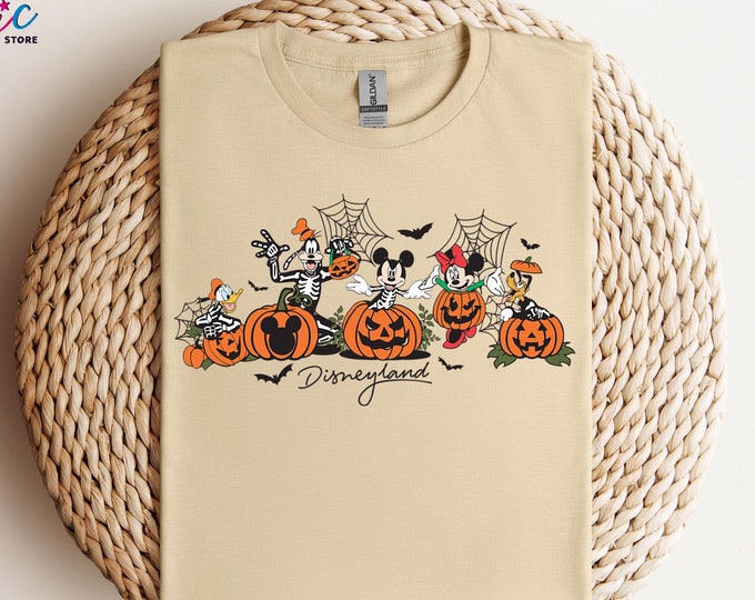 Disneyland Halloween Shirt, Magical Land Halloween T-shirt, Trendy Shirt, Disneyland Shirt, Halloween T-shirt, Funny Pumpkin Shirt