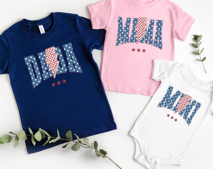 USA Family Tshirts, Patriotic Family Shirt, America Shirt, Independence Day Shirt, Family Matching Shirts, Fireworks Shirt,4th of July Shirt
