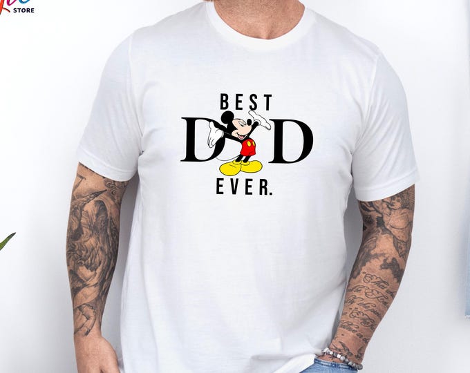 Best Dad Ever Shirt, Mouse Dad Shirt, Fathers Day Shirt, Funny Dad Shirt,Magical Kingdom Shirt, Family Trip Shirt, Disney Dad Shirt,Dad Gift
