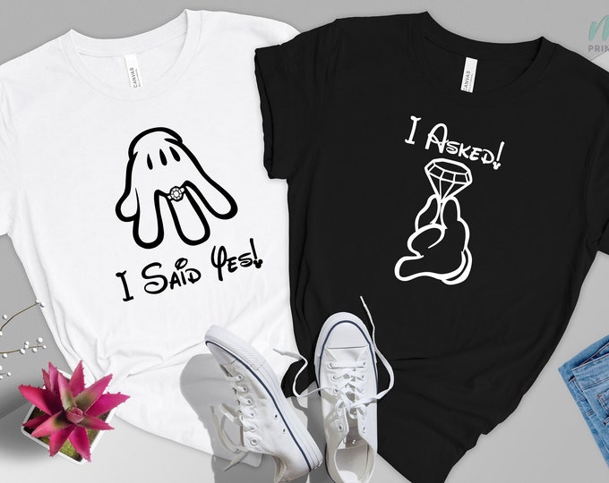 Disney engagement shirts sale
