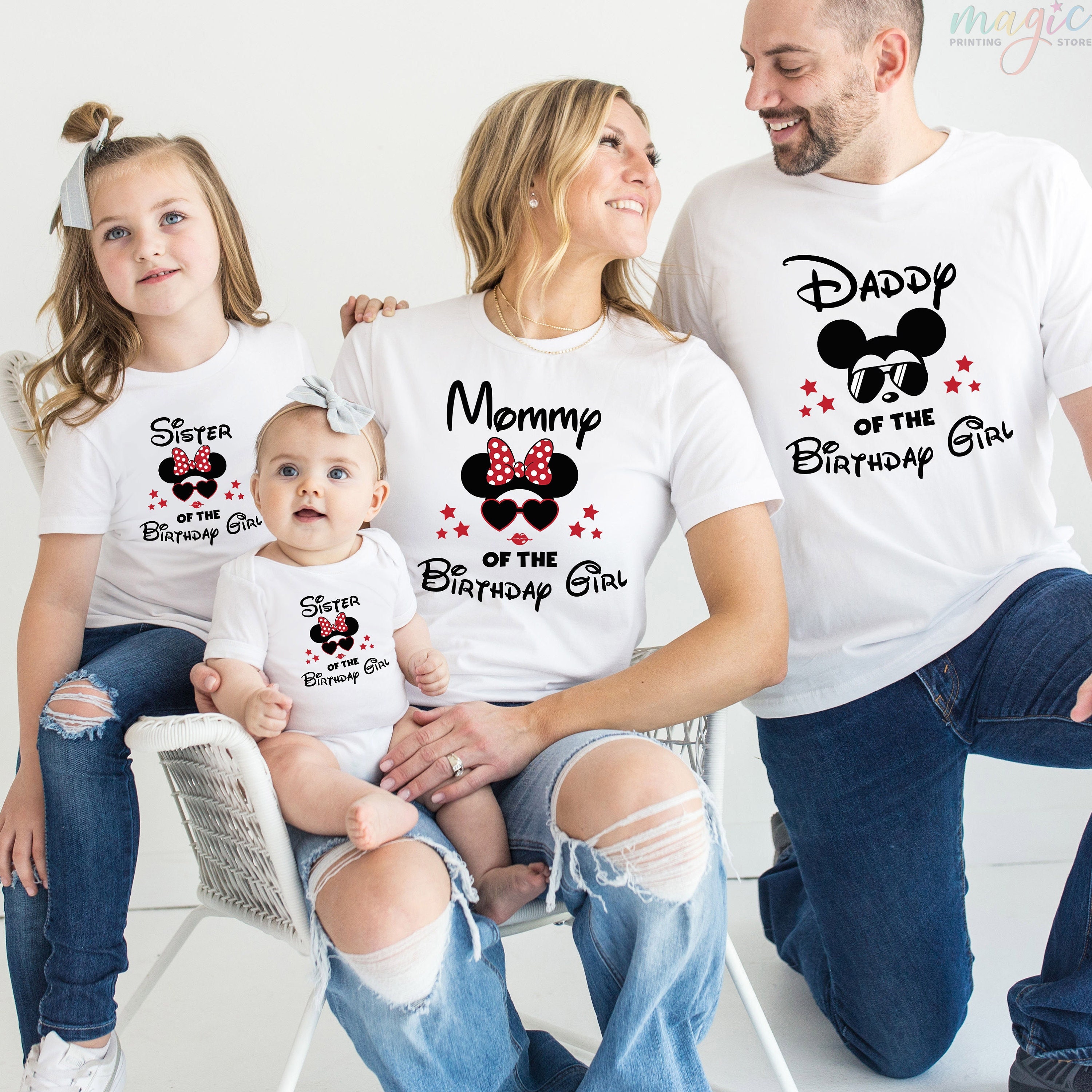 Discover Disneyland Family Shirts Birthday, Family Birthday Shirt, Disneyworld Matching, Mickey Birthday Boy