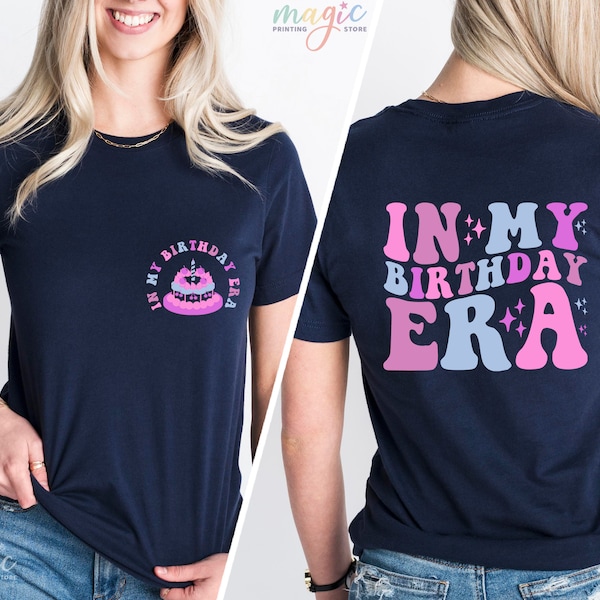 In My Birthday Era Shirt, Kids Birthday Shirt, Retro Birthday Girl Shirt, Cute Kids Birthday Outfit, Shirt for Bday, Youth Shirt, Kids Shirt