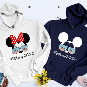 Disneyworld Sweatshirts 2026, Disneyworld Family Hoodie, Disney Trip 2026, Disney Matching Family Shirts image 6