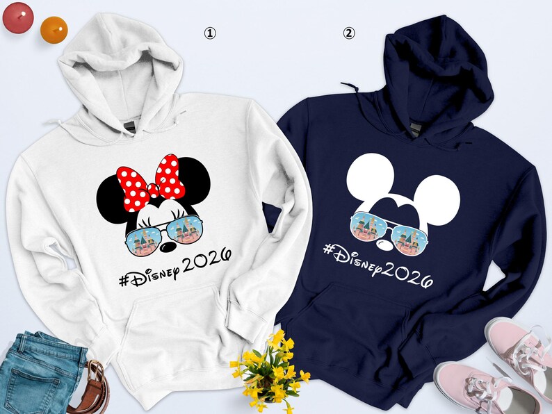 Disneyworld Sweatshirts 2026, Disneyworld Family Hoodie, Disney Trip 2026, Disney Matching Family Shirts image 6