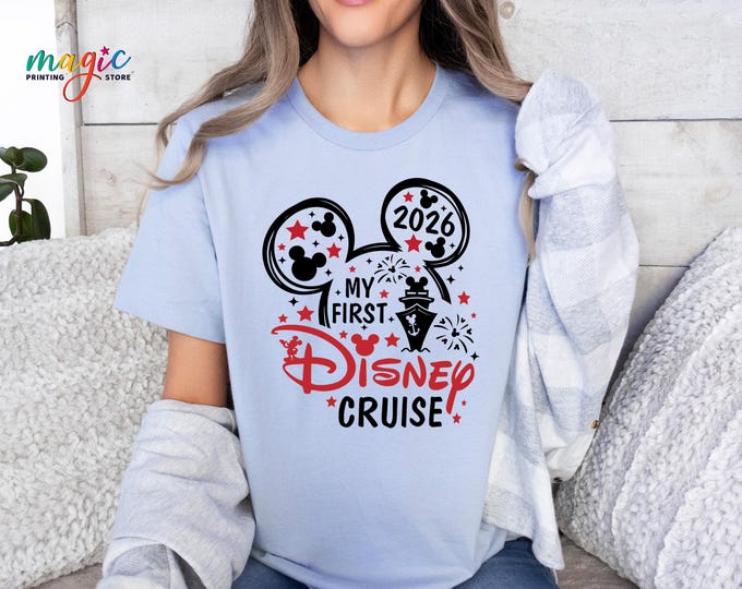 My First Disneyland Trip 2026 Shirt, Disney 2026 Family Vacation Shirt, Magical Kingdom Trip Shirt