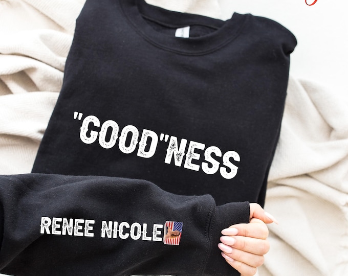 Custom Renee Nicole Memorial Sweatshirt, In Loving Memory Remembrance Gift, Social Justice Protest  Hoodie