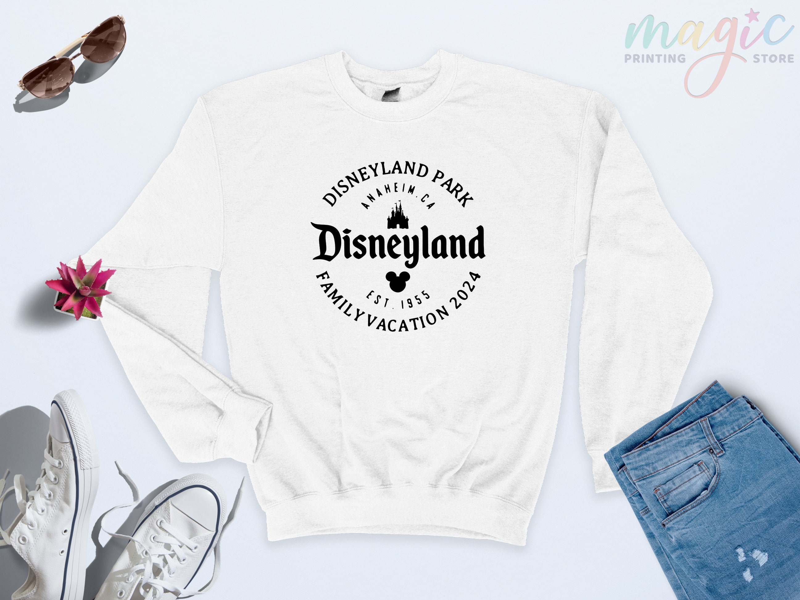 Disney Trip 2024 Sweatshirt, Disney Family Sweatshirt, Family 2024