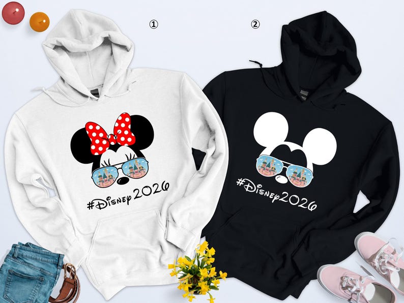 Disneyworld Sweatshirts 2026, Disneyworld Family Hoodie, Disney Trip 2026, Disney Matching Family Shirts image 3