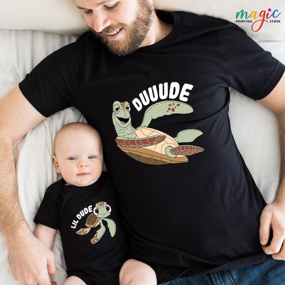 Father and Son Matching Shirts, Matching Turtles Father Son Shirts, Disney Matching Dad and Son Shirts, Daddy and Me Shirt, Dad and Son Tee