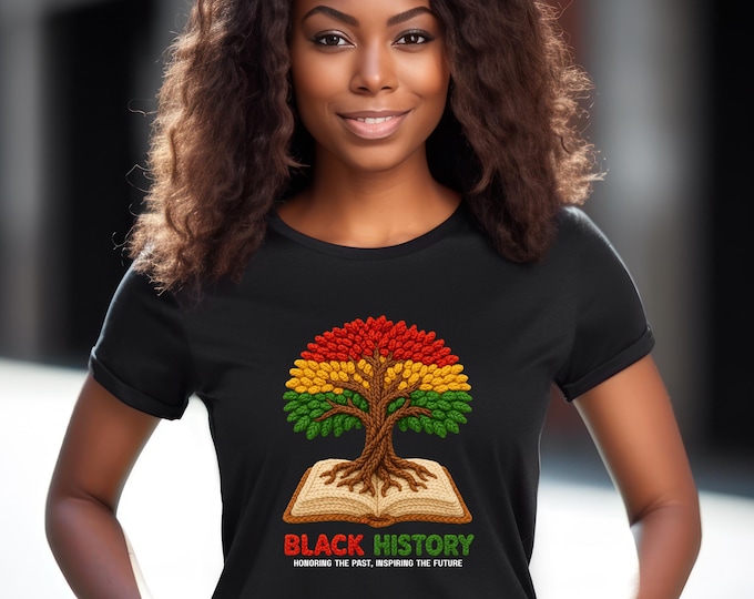 Black History Month Tree Shirt, African American Shirt, Human Rights Gifts, Juneteenth Shirt, Black Empowerment Tshirt